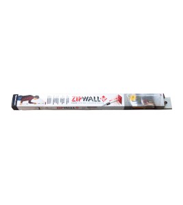 Zipwall Dust Barrier temporary wall system to set up a containment area for messy jobs or any type of decontamination work.