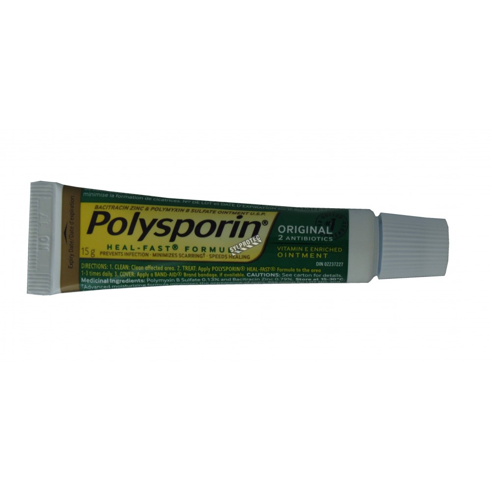 Polysporin antibiotic gel, 15 g.