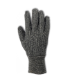 Jersey glove whit knit wrist color salt and pepper, pk / 12 unit