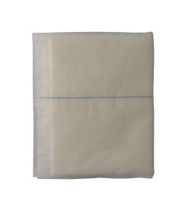 Sterile abdominal pad, 5 x 9 inches, sold individually.