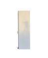 Wall-mounted metal first aid cabinet with acrylic door panel and lock with 2 keys.