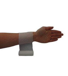 Sterile roll of stretch gauze bandage (KLEEN), 3 in x 12 ft, sold individually.