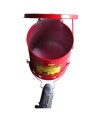 Container for oily or solvent-soaked rags, 6 gallons, with pedal, FM, UL, OSHA approuved.