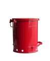 Bidon pour chiffons imbibés d'huiles ou solvants, 10 gallons, avec pédale, approuvé FM, UL, OSHA 