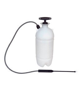 8L handheld sprayer in high density polyethylene with a multi tip spray nozzle. Ideal for abatement wetting or lockdown agent.