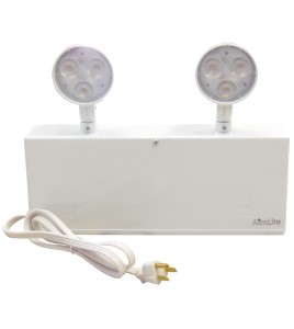 Emergency light unit 6 volts 36 watts with 2 Led