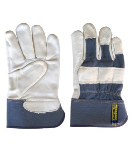 Endura® cotton palm-lined smooth top grain cowhide fitters glove. ASTM/ANSI protection level 3. Sold in pairs.