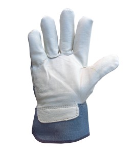 Endura® cotton palm-lined smooth top grain cowhide fitters glove. ASTM/ANSI protection level 3. Sold in pairs.