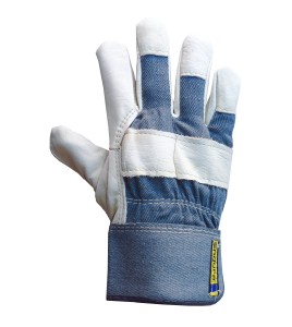 Endura® cotton palm-lined smooth top grain cowhide fitters glove. ASTM/ANSI protection level 3. Sold in pairs.