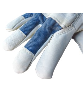 Endura® cotton palm-lined smooth top grain cowhide fitters glove. ASTM/ANSI protection level 3. Sold in pairs.