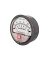 Magnehelic S2000 pressure gauge with scale from 0 to 0.25 inches of water (0 to 60 Pa), to indicate differential pressure