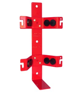 Amerex 862 heavy-duty vehicle rubber strap bracket for 2½ lb portable fire extinguishers, Ø 5-7 inches