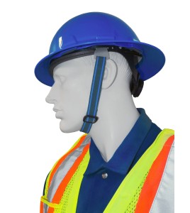 Accessory MSA 2-point elastic polyester chin strap compatible with most models of MSA hard hats. Sold individually