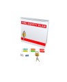 Steel box safety plan13 3/8 in W X 13 3/8 in H X 4 1/4 in. Fire safety plan box is made 18 gauge.