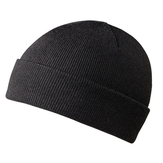 Tuque 100 % acrylique noir avec doublure insultech