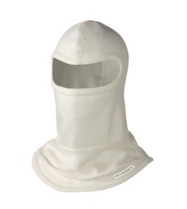 Nomex hood, flame retardant, ivory