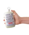 Bouteille de poudre classe ABC pour petits feux, format de poche 225 g. Pour travailleurs forestiers.