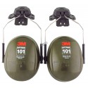 3M PELTOR Optime 101 earmuffs for hard hat, NRR 24 dB