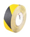 Warning yellow and black non-slip self adhesive tape, 2 inches X 60 ft.