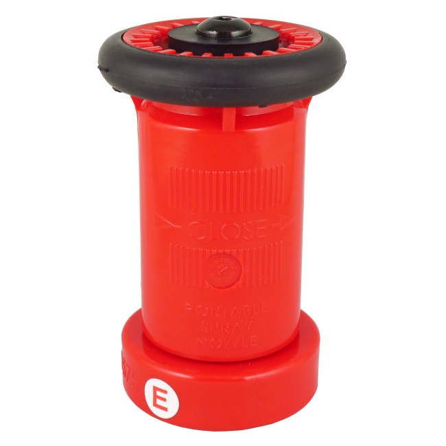 ULC Fire hose adjustable nozzle of 1.5 in diameter