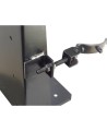 Box-type vehicle bracket for 5 lb portable fire extinguishers with 4 to 4 ½ inches in diameter