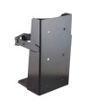 Box-type vehicle bracket for Flag 10 lb portable fire extinguishers with 5 ½ to 6 inches in diameter