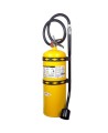 Amerex portable fire extinguisher with sodium chloride, 30 lbs, type D (sodium, potassium or magnesium fires), with wall hook