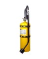 Amerex portable fire extinguisher with sodium chloride, 30 lbs, type D (sodium, potassium or magnesium fires), with wall hook