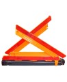 3 Removable reflector assembly . Includes storage case. Orange color.