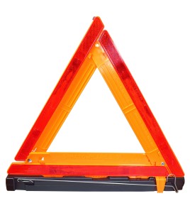 3 Removable reflector assembly . Includes storage case. Orange color.