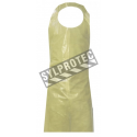 Polyethylene apron 4 mil 155 cm. (61 in.) pq / 25 unit.