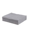 Universal absorbent pads for non-corrosive spills, 15 X 18 inches, 100 pads/package.