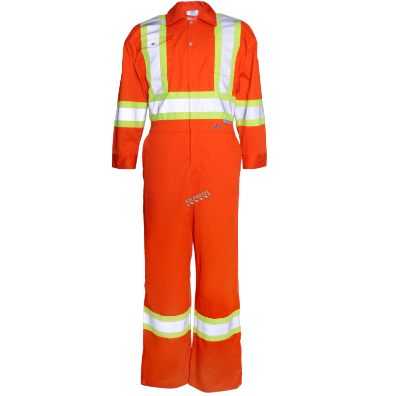 Coverall 65 polyester/35 cotton, 2 front chest pockets.