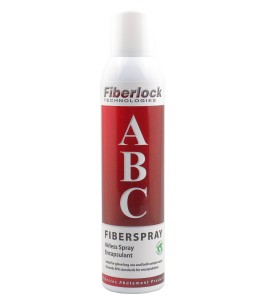 Produit Fiberspray en aérosol servant d’agent encapsulant temporaire ou permanent pour petites surfaces. 8 oz.