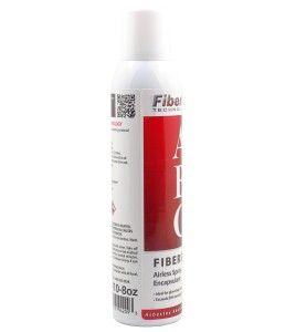 Fiberspray temporary or permanent asbestos lockdown encapsulant and sealant, 8 oz. 