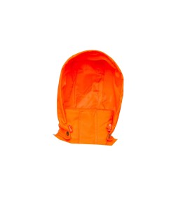 Hi-Viz orange removable hood for Viking Professional® Journeyman 300D raincoat. Sold separately