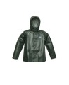 Manteau imperméable Viking Journeyman en polyester recouvert de PVC vert pour conditions extrêmes (S à 3XL)