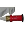 ULC Fire hose adjustable nozzle of 1.5 in diameter