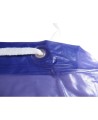 Economical blue PVC apron, 35 inches X 45 inches, 5 mils thick. Sold by dozen.