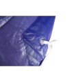 Economical blue PVC apron, 35 inches X 45 inches, 5 mils thick. Sold by dozen.