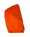 hi-viz orange removable hood for viking professional journeyman 300d raincoat sold separately