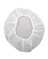 White nylon tight mesh hair net  , pq/100