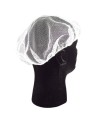 White nylon tight mesh hair net  , pq/100