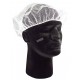 White nylon tight mesh hair net , pq/100