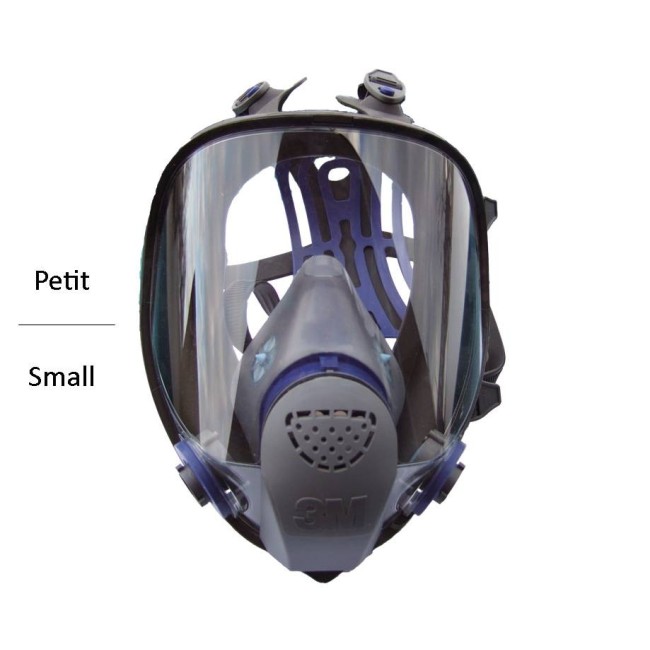 3M Ultimate FX NIOSH approved full facepiece. Lightweight and comfortable. Filter & cartridge not included. Small.