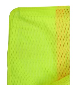 High-visibility yellow safety vest, 4 sizes, CSA Z96-15 class 2 level 2, 4 pockets.