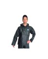 Manteau imperméable Viking Journeyman en polyester recouvert de PVC vert pour conditions extrêmes (S à 3XL)