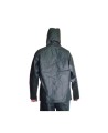 Manteau imperméable Viking Journeyman en polyester recouvert de PVC vert pour conditions extrêmes (S à 3XL)