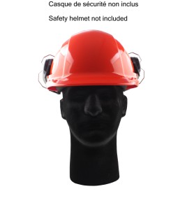 3M PELTOR Optime 101 H7P3E earmuffs for hard hat, NRR 24 dB