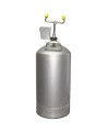 Portable eyewash station with 10 gallon (37.9 L) pressurized tank, certified ANSI Z358.1-2009.